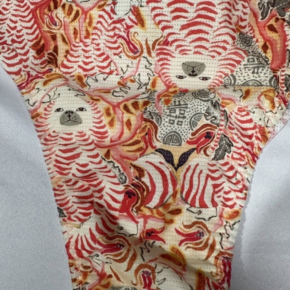 NWT $40 Spanx [ PLUS 3X ] Breathable Under Statements‎ Thong in Dog & Zebra - Picture 7 of 16